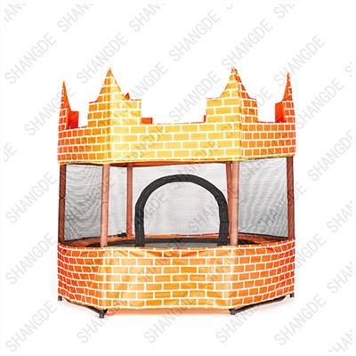 60-palčni otroški trampolin Castle