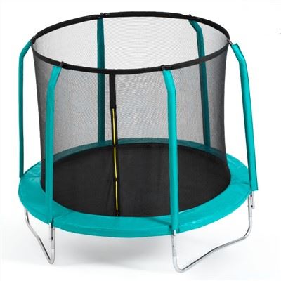 8FT trampolin z varnostno mrežo